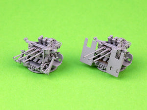 Master SM-200-014 IJN Type 96 25mm - POTRÓJNA podstawa - późna z celownikiem mechanicznym &amp;quot;Le Prieur&amp;quot; (4 szt.) 1/200 – zdjęcie 12