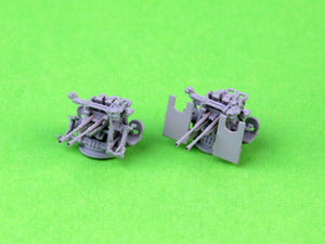 Master SM-350-123 IJN Type 96 25mm - PODWÓJNA podstawa - późna z celownikiem mechanicznym &amp;quot;Le Prieur&amp;quot; (6 szt.) 1/350 – zdjęcie 15