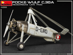 MiniArt 41018 FOCKE-WULF FW C.30A HEUSCHRECKE. LATE PROD 1/35 – Bild 8