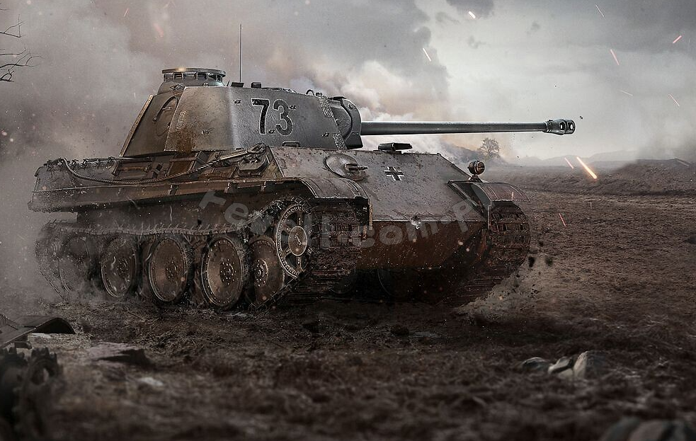 Revell 03509 Panther D &amp;quot;Easy Click&amp;quot; World of Tanks 1/72 – immagine 3