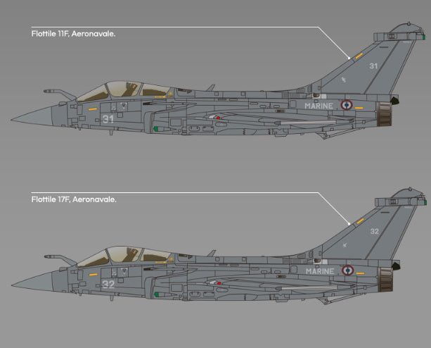 Academy 12655 Rafale M - 1/144 – zdjęcie 4