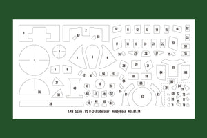 Hobby Boss 81774 Consolidated B-24J Liberator 1/48 – imagen 6
