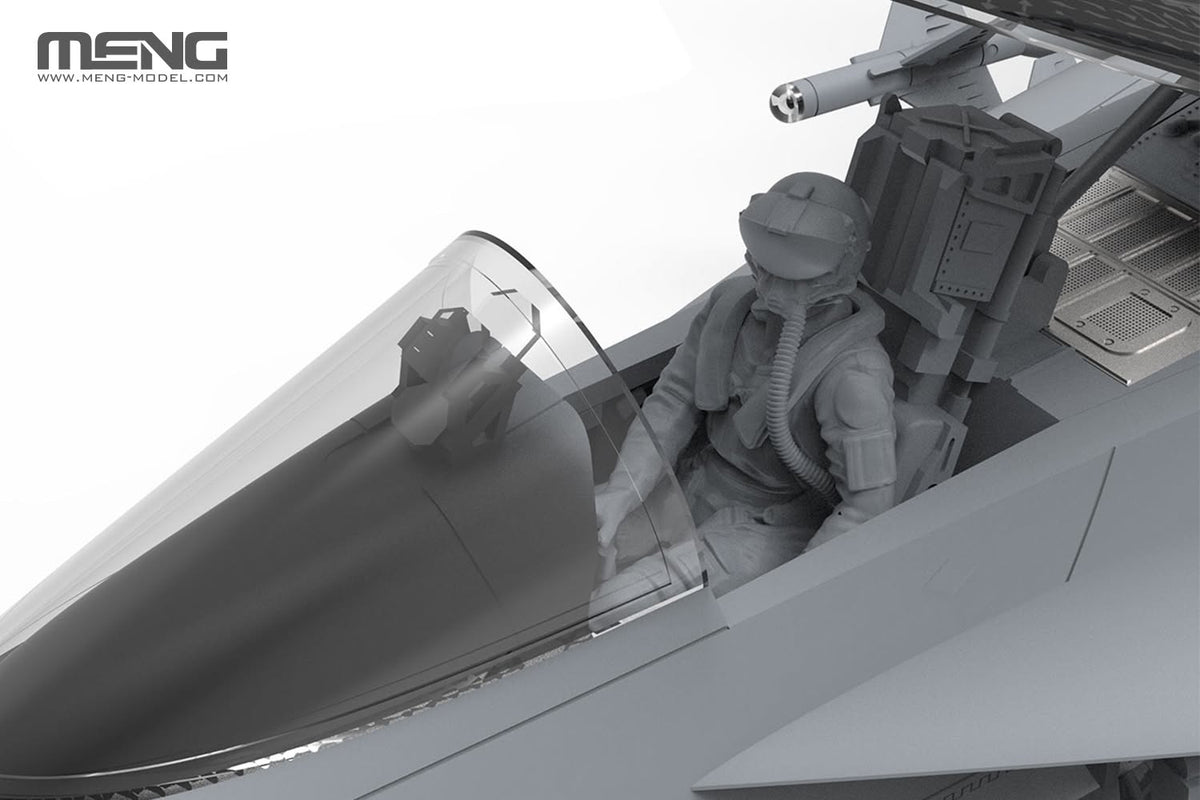 Meng LS023 Boeing F/A-18 E Super Hornet - Golden Dragons 1/48 – Bild 4