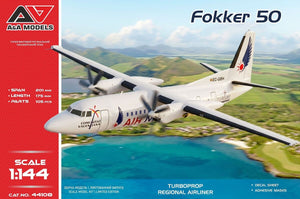 A&amp;amp;A Models 44108 Fokker 50 1/144