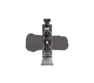AK Interactive AKAD020 Artist Dense Acrylic - Violet Grey