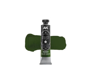AK-Interactive AKAD034 Artist Dense Acrylic - Moss Green