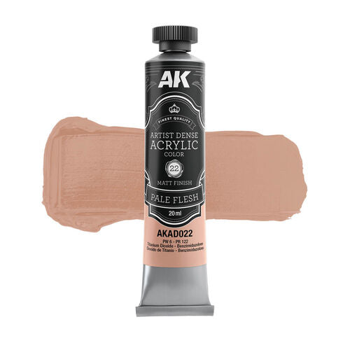 AK Interactive AKAD022 Artist Dense Acrylic - Pale Flesh