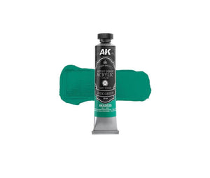 AK Interactive AKAD035 Artist Dense Acrylic - Jade Green