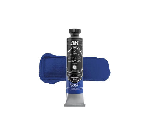 AK Interactive AKAD031 Artist Dense Acrylic - Oxford Blue