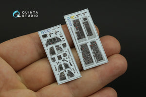 Quinta Studio QDS-48419 F-16D block 40 3D-Printed &amp;amp; coloured Interior on decal paper (Kinetic 2022 tool) (Small version) 1/48 – Bild 3