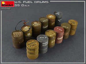 MiniArt 35592 U.S. FUEL DRUMS 55 GALS. 1/35 – imagen 3