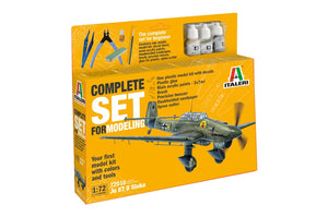 Italeri 72010 Junker Ju-87B Stuka - Ensemble complet pour modélisme - Kit de démarrage 1/72