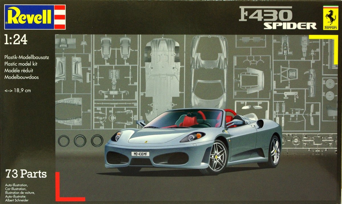 Revell 07380 FERRARI F430 1/24