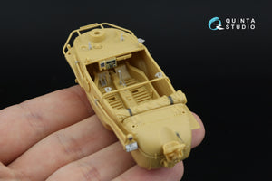 Quinta Studio QD+48553 Schwimmwagen type 166 3D-Printed &amp;amp; coloured Interior on decal paper (Tamiya) (with 3D-printed resin parts) 1/48 – immagine 12