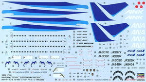 Hasegawa 10839 Boeing 737-500 Super Dolphin 1995/2020 1/200 – Bild 6