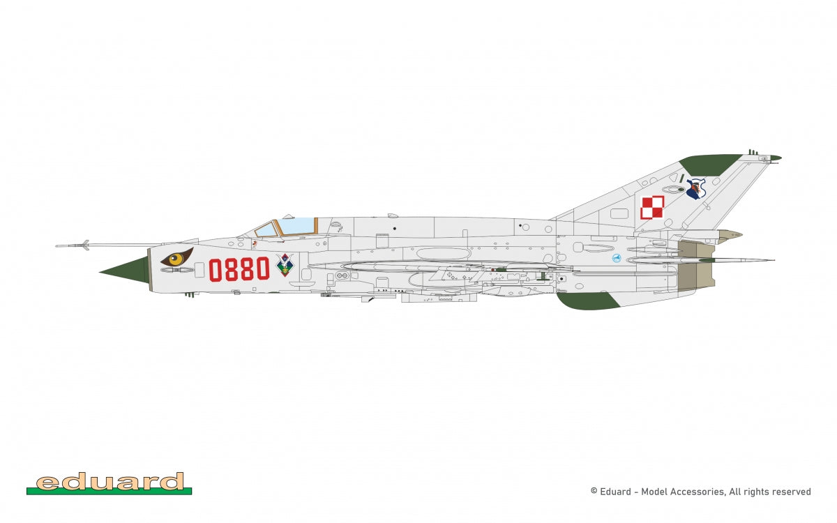 Eduard 2151 MiG-21bis DUAL COMBO 1/72 – immagine 11