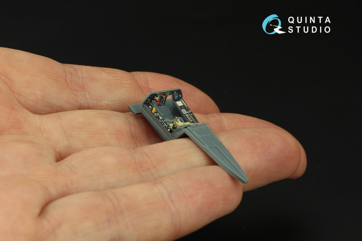 Quinta Studio QD72044 Fw 190A-5 3D-Printed &amp;amp; coloured Interior on decal paper (Eduard) 1/72 – zdjęcie 5