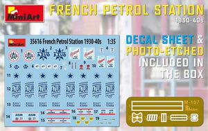 MiniArt 35616 FRENCH PETROL STATION 1930-40S 1/35 – image 2