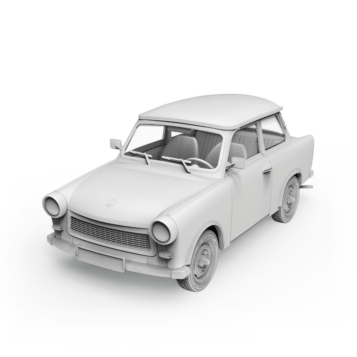 AK-Interactive 35034-A Trabi 601 Rallye with Rallye Driver Figure 1/35 – Bild 2