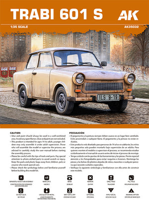 AK-Interactive 35032-A Trabi 601 S with Civilian Driver Figure 1/35 – image 4