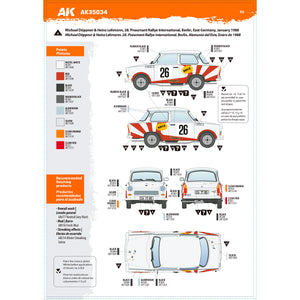 AK-Interactive 35034-A Trabi 601 Rallye with Rallye Driver Figure 1/35 – Bild 8