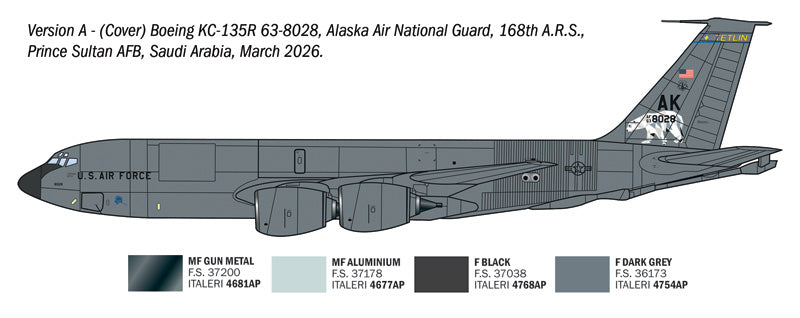 Italeri 91281 Boeing KC-135 R/FR Stratotanker 1/72 – immagine 8