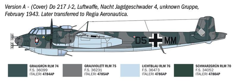 Italeri 91266 Dornier Do-217 J-1 / J-2 Nachtjaeger 1/72 – image 6