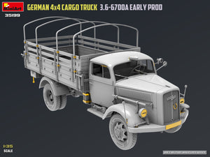 MiniArt 35199 German 3t 4x4 Cargo Truck 3.6-6700A 1/35 – Bild 2