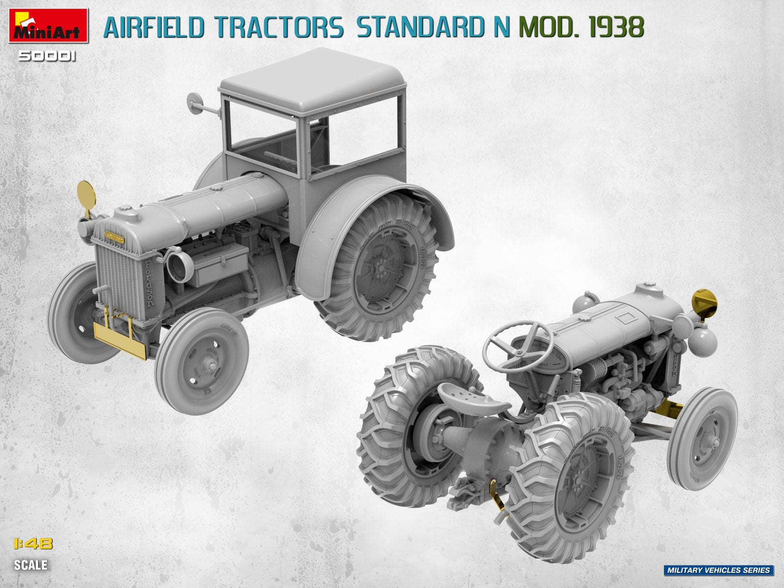 MiniArt 50001 Airfield Tractors Standard N Mod. 1938 1/48 – zdjęcie 2