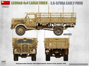 MiniArt 35199 German 3t 4x4 Cargo Truck 3.6-6700A 1/35 – Bild 9
