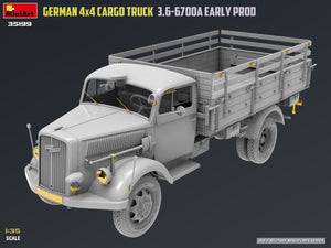 MiniArt 35199 German 3t 4x4 Cargo Truck 3.6-6700A 1/35 – Bild 13