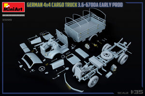 MiniArt 35199 German 3t 4x4 Cargo Truck 3.6-6700A 1/35 – Bild 30