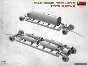 MiniArt 50002 RAF Bomb Trolleys Type C Mk. II 1/48 – immagine 4