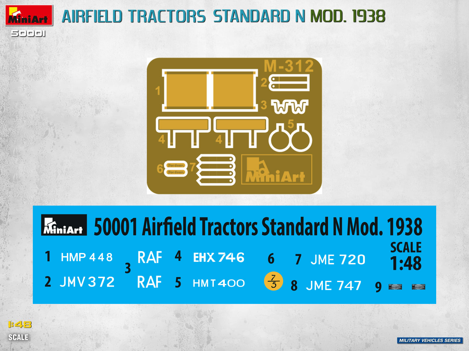 MiniArt 50001 Airfield Tractors Standard N Mod. 1938 1/48 – zdjęcie 15