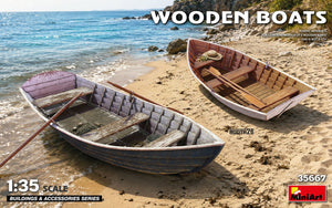MiniArt 35667 Wooden Boats 1/35