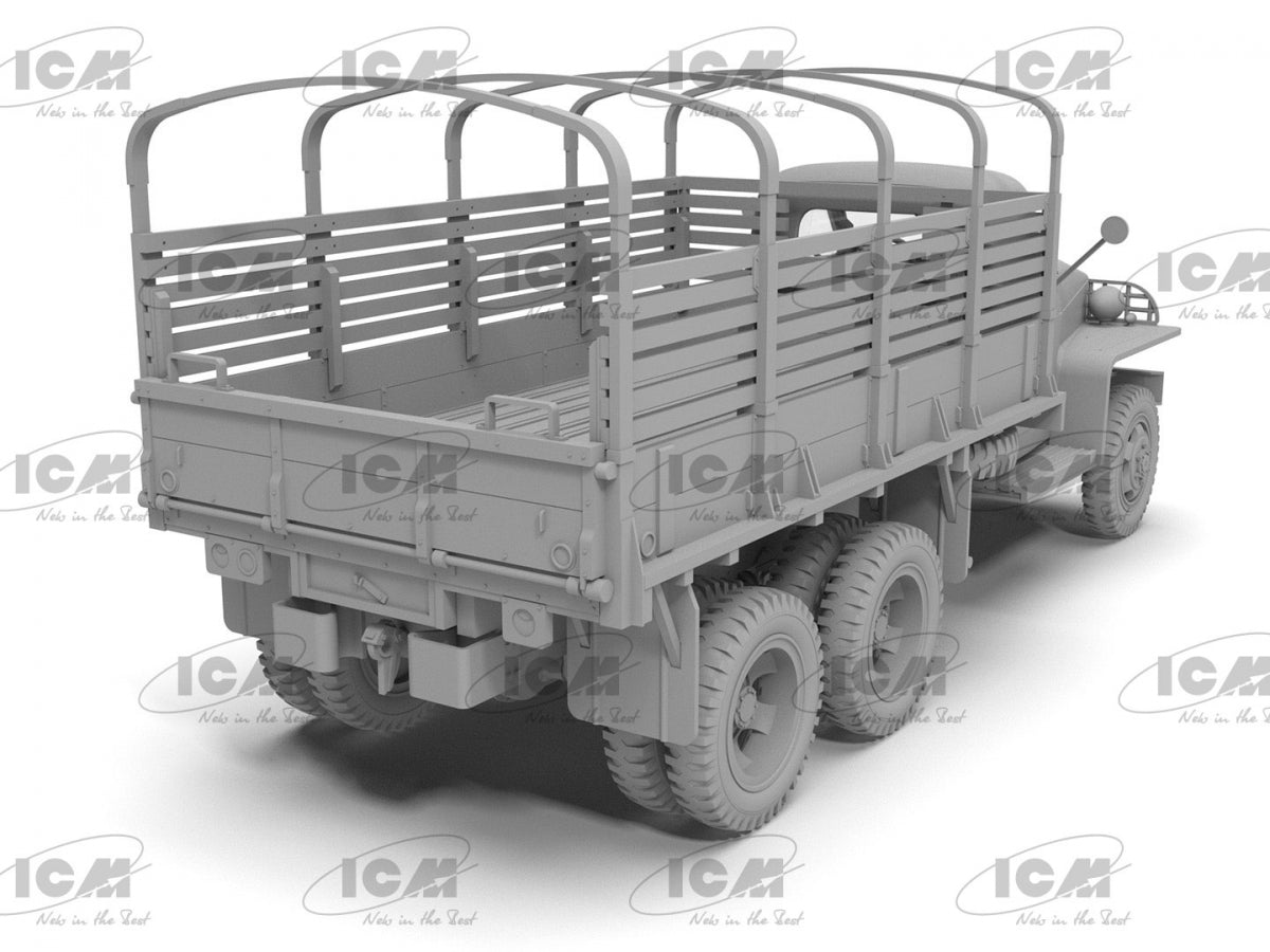 Camion militaire américain ICM 35490 Studebaker US-6-U3 1/35  – image 3