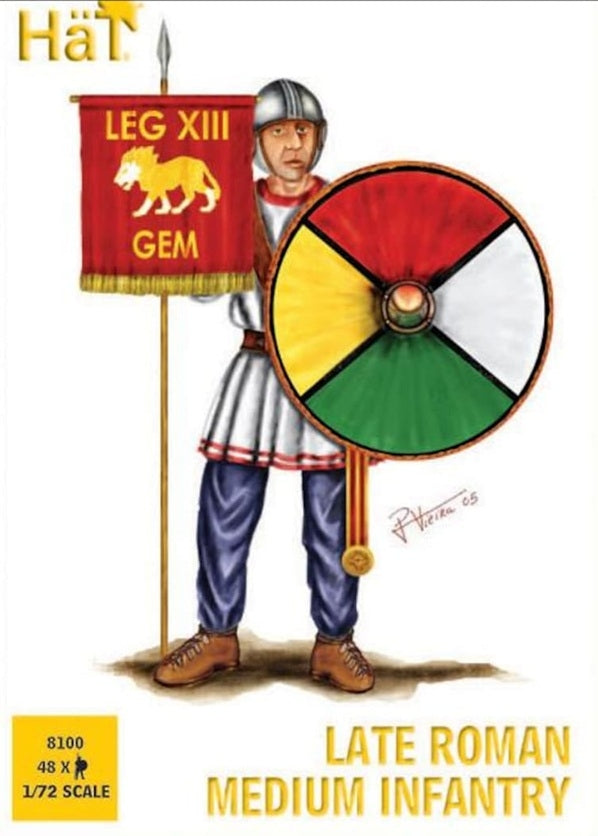 Hat 8100 Late Roman Medium Infantry 1/72