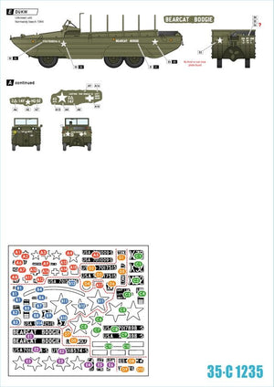 Star Decals 35-C1235 US Amphibians 1/35 – immagine 2