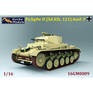 Modèles Gecko 16GM0009 Pz.kpfw II (Sd.Kfz. 121) Ausf. F (Afrique du Nord &amp;amp; Front Italien) 1/16 – image 2