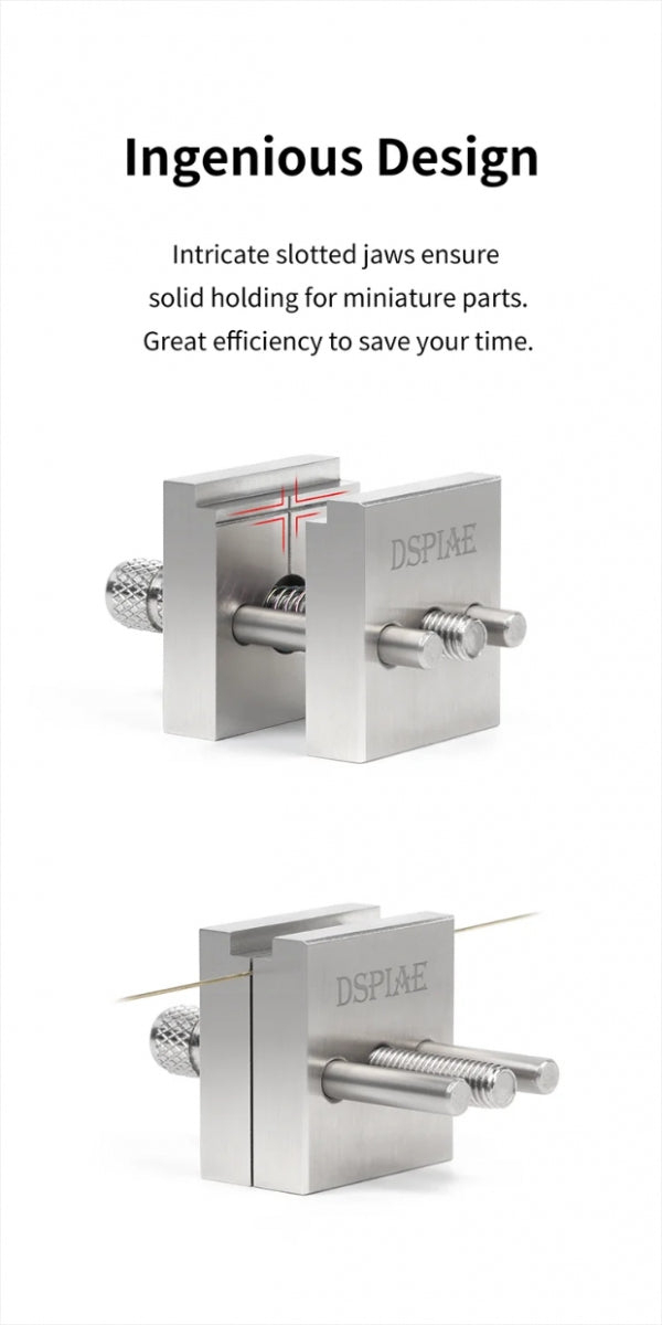 DSPIAE AT-MV Stainless Steel Precision Mini Vise / Imadło – Bild 3