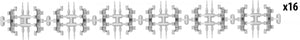 MiniArt 37050 T-55 RMSh WORKABLE TRACK LINKS. EARLY TYPE 1/35 – immagine 3