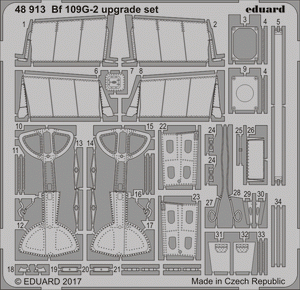 Eduard 48913 Bf 109G-2 upgrade set EDUARD 1/48
