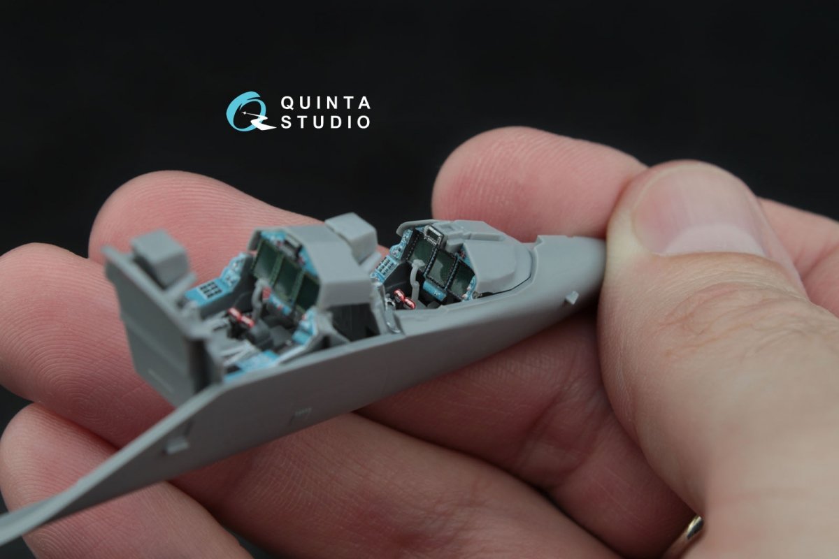 Quinta Studio QD72007 Yak-130 3D-Printed &amp;amp; coloured Interior on decal paper (for Zvezda kit) 1/72 – Bild 3