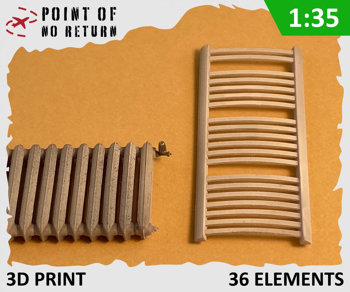 Point de non-retour 3523024 Radiateur en fonte et radiateur de salle de bains 1/35