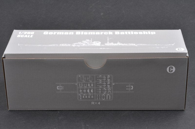 Trumpeter 03702 German Bismarck Battleship 1/200 – zdjęcie 14