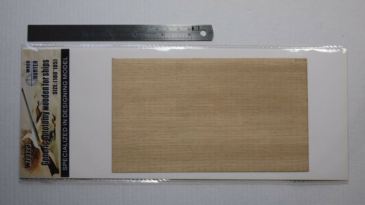 Wood Hunter W70123 Generic autonomy wooden for ships Size 180*105 1/700