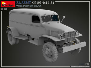 MiniArt 35405 U.S. ARMY G7105 4х4 1,5 t PANEL DELIVERY TRUCK 1/35 – zdjęcie 21