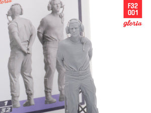 Gloria F32001 Ground Crew US Air Force vol.1 3D Printed Figures 1/32 – zdjęcie 4
