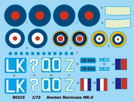 Hobby Boss 80215 Hurricane MK II 1/72 – immagine 5