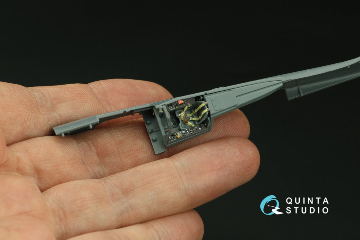 Quinta Studio QD72044 Fw 190A-5 3D-Printed &amp;amp; coloured Interior on decal paper (Eduard) 1/72 – zdjęcie 3